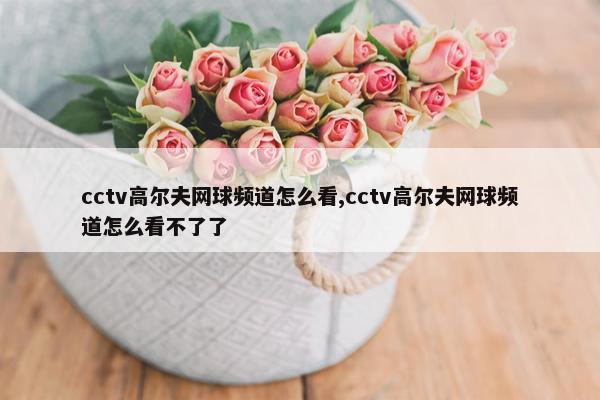 cctv高尔夫网球频道怎么看,cctv高尔夫网球频道怎么看不了了