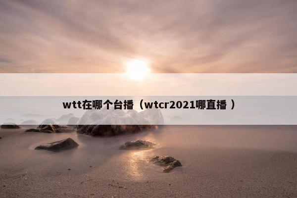 wtt在哪个台播（wtcr2021哪直播 ）