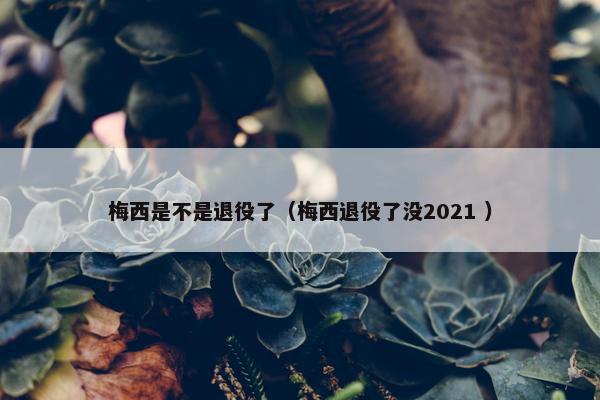 梅西是不是退役了（梅西退役了没2021 ）