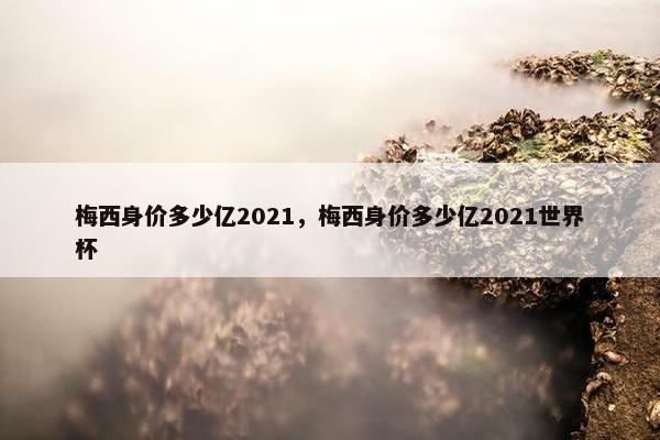 梅西身价多少亿2021，梅西身价多少亿2021世界杯