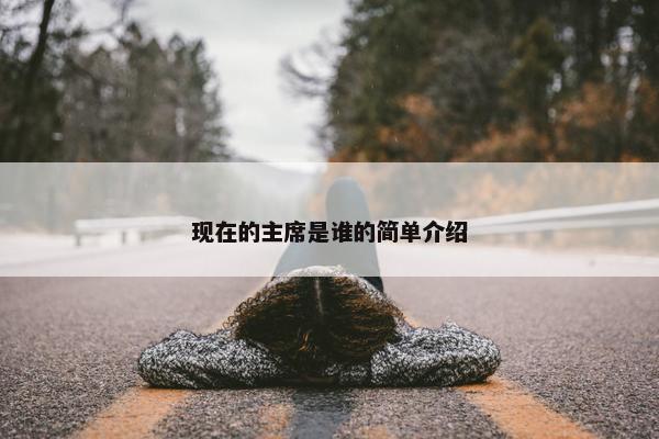 现在的主席是谁的简单介绍