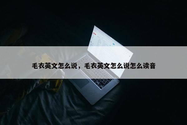 毛衣英文怎么说，毛衣英文怎么说怎么读音