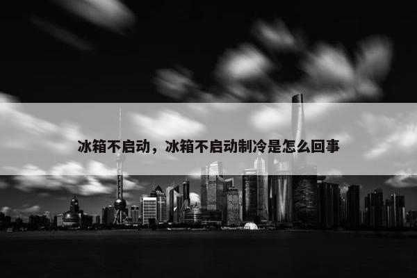 冰箱不启动，冰箱不启动制冷是怎么回事