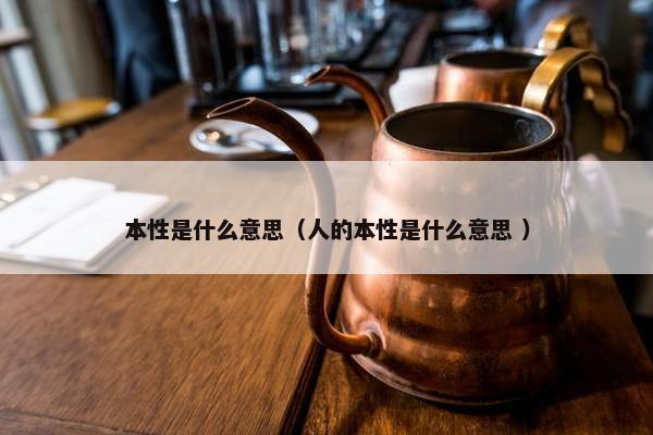 本性是什么意思（人的本性是什么意思 ）