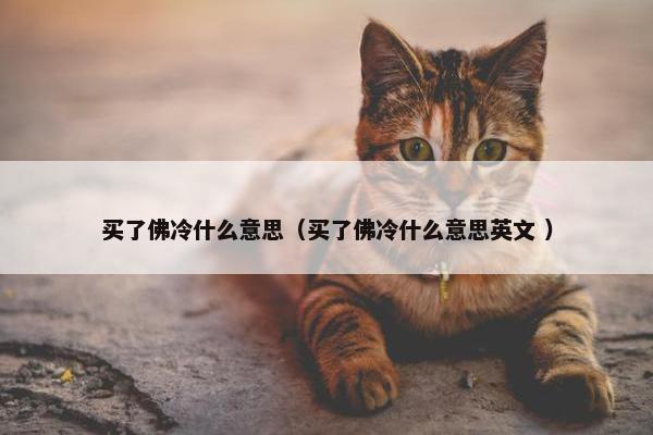 买了佛冷什么意思（买了佛冷什么意思英文 ）