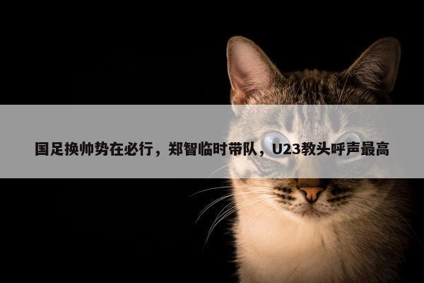 国足换帅势在必行，郑智临时带队，U23教头呼声最高