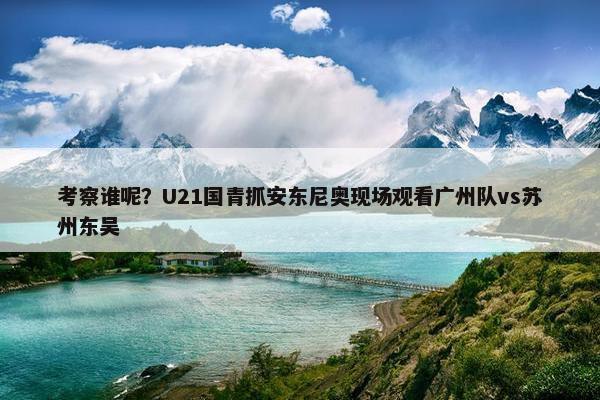 考察谁呢？U21国青抓安东尼奥现场观看广州队vs苏州东吴