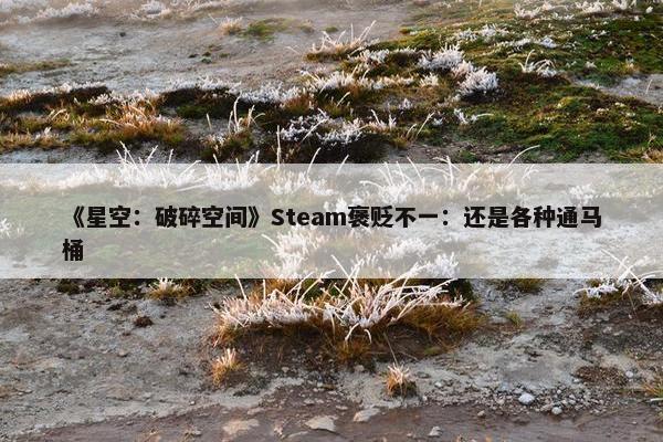 《星空：破碎空间》Steam褒贬不一：还是各种通马桶