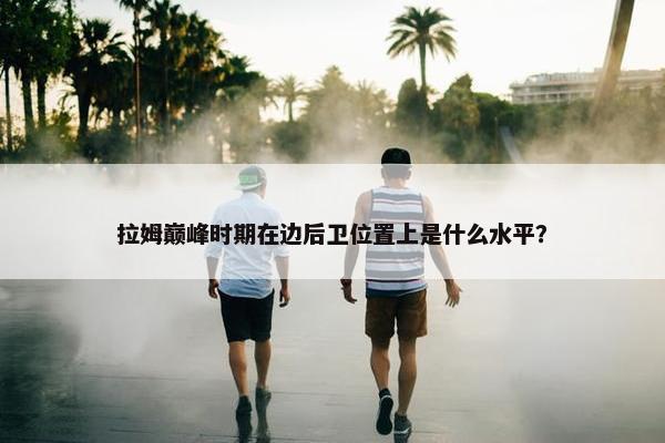 拉姆巅峰时期在边后卫位置上是什么水平？