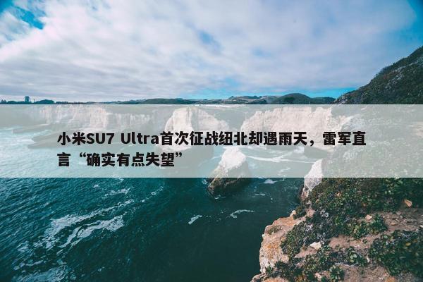 小米SU7 Ultra首次征战纽北却遇雨天，雷军直言“确实有点失望”