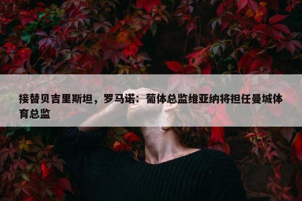 接替贝吉里斯坦，罗马诺：葡体总监维亚纳将担任曼城体育总监