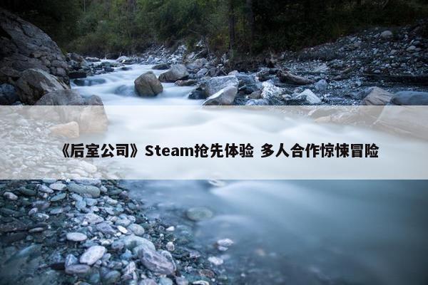 《后室公司》Steam抢先体验 多人合作惊悚冒险