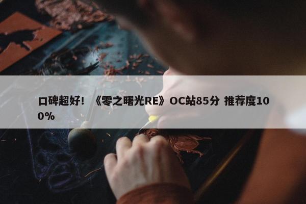 口碑超好！《零之曙光RE》OC站85分 推荐度100%