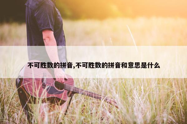 不可胜数的拼音,不可胜数的拼音和意思是什么