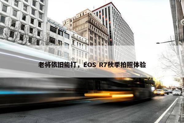 老将依旧能打，EOS R7秋季拍照体验