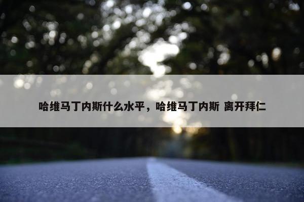 哈维马丁内斯什么水平，哈维马丁内斯 离开拜仁