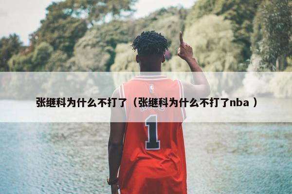 张继科为什么不打了（张继科为什么不打了nba ）