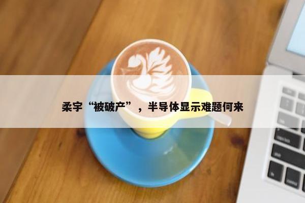 柔宇“被破产”，半导体显示难题何来