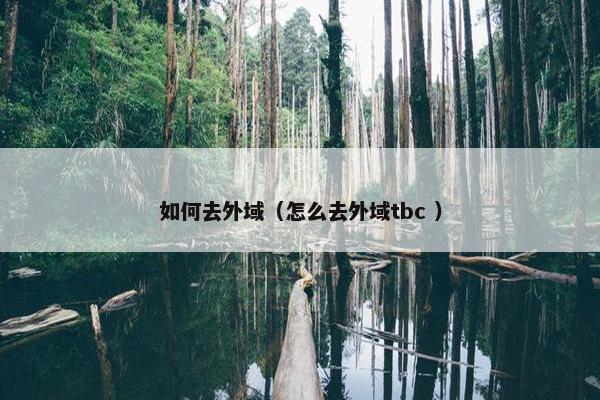 如何去外域（怎么去外域tbc ）