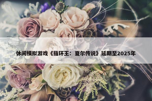 休闲模拟游戏《指环王：夏尔传说》延期至2025年