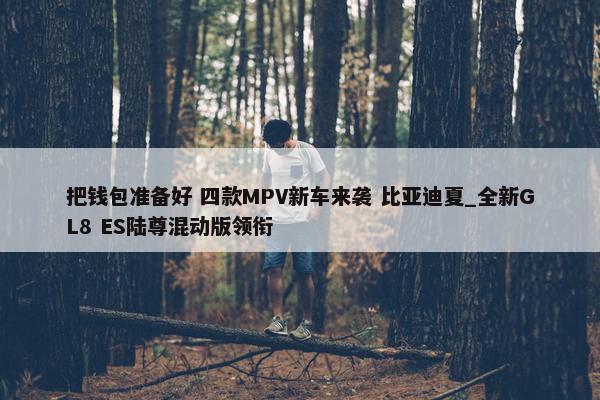 把钱包准备好 四款MPV新车来袭 比亚迪夏_全新GL8 ES陆尊混动版领衔