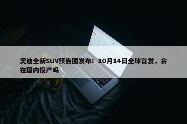 奥迪全新SUV预告图发布！10月14日全球首发，会在国内投产吗