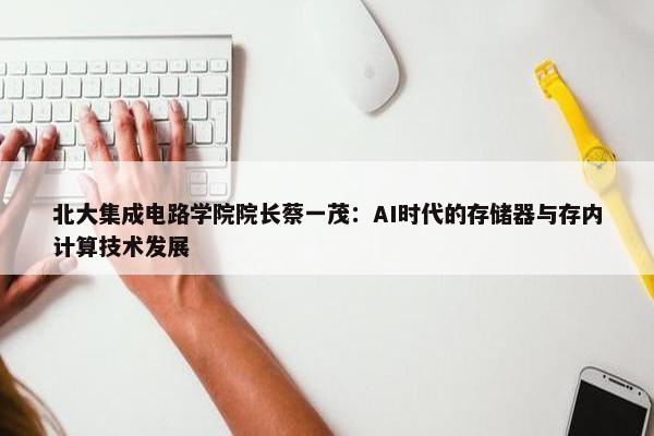 北大集成电路学院院长蔡一茂：AI时代的存储器与存内计算技术发展