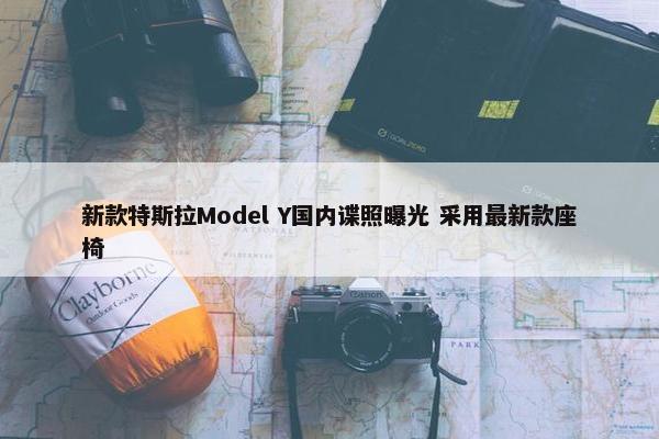 新款特斯拉Model Y国内谍照曝光 采用最新款座椅