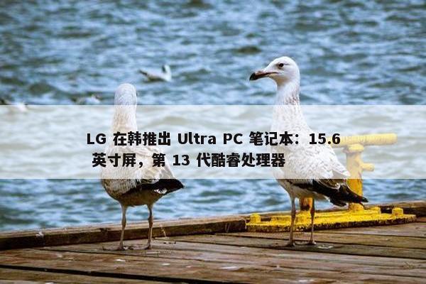 LG 在韩推出 Ultra PC 笔记本：15.6 英寸屏，第 13 代酷睿处理器