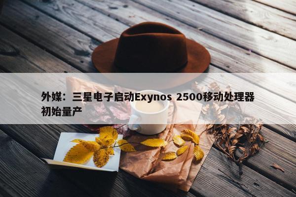 外媒：三星电子启动Exynos 2500移动处理器初始量产