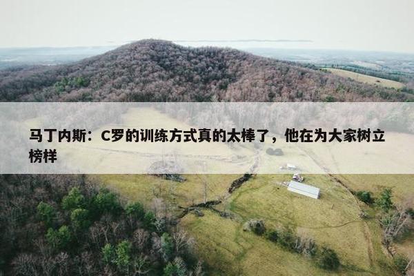 马丁内斯：C罗的训练方式真的太棒了，他在为大家树立榜样