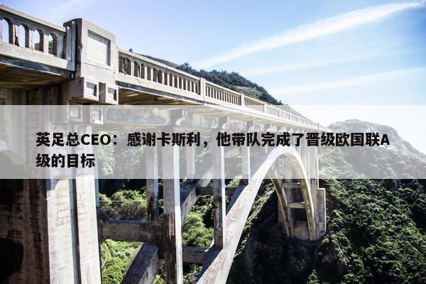 英足总CEO：感谢卡斯利，他带队完成了晋级欧国联A级的目标