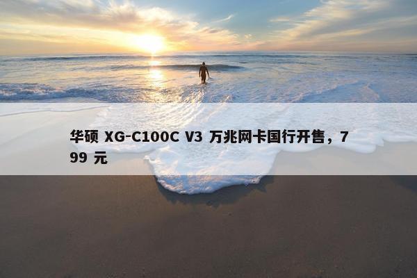 华硕 XG-C100C V3 万兆网卡国行开售，799 元