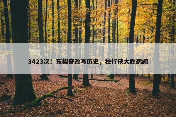 3423次！东契奇改写历史，独行侠大胜鹈鹕