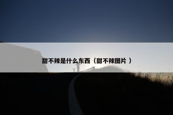 甜不辣是什么东西（甜不辣图片 ）