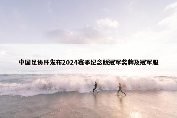 中国足协杯发布2024赛季纪念版冠军奖牌及冠军服