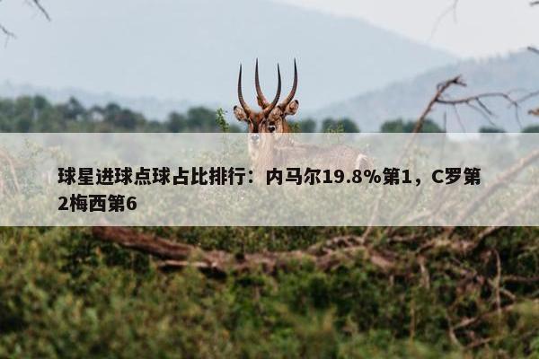 球星进球点球占比排行：内马尔19.8%第1，C罗第2梅西第6